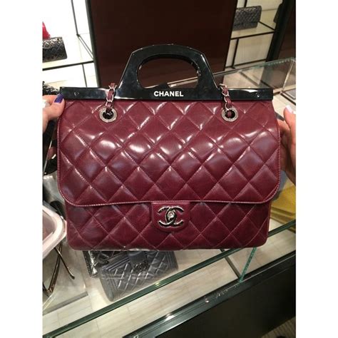 Chanel CC Delivery Quilted Tote Bag Reference Guide.